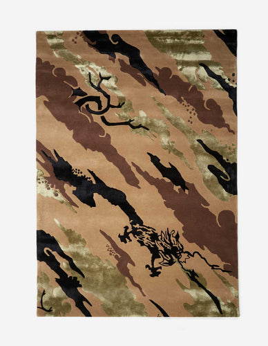 2158 DPM: Bonsai Forest Rug Large Woodland