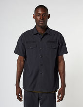 2006 Embroidered Utility Shirt 3rd Pattern Mod. · Washed Cotton Sateen Black BLK-108FF