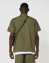 2006 Embroidered Utility Shirt 3rd Pattern Mod. · Washed Cotton Sateen Olive OG-107FF