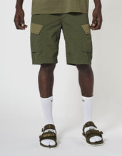 2033 Utility 2.0 Tech Cargo Shorts · Recycled Nylon 120 Olive OG-107