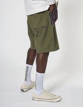 2056 Boro Yard Mil Shorts · Powerloom Cotton Stripes/Olive OG-107FF