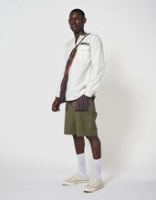 2056 Boro Yard Mil Shorts · Powerloom Cotton Stripes/Olive OG-107FF