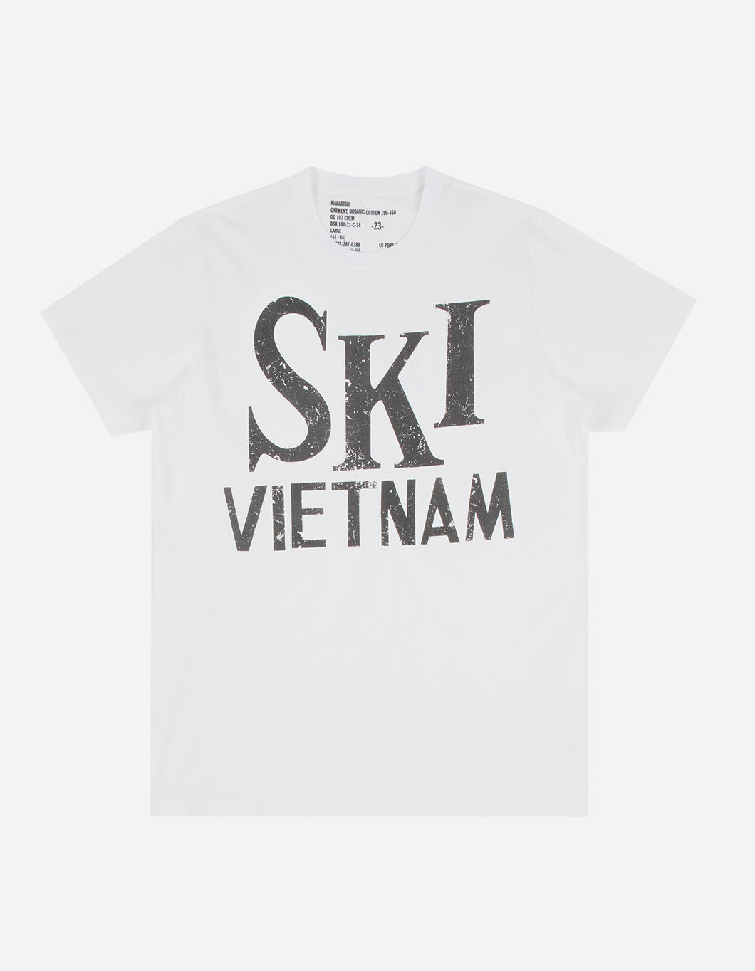 2108 Ski Vietnam T-Shirt · Organic Jersey 180 White