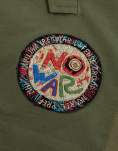 2015 Multi-Patch Panelwork Poncho · Cotton Sateen/Poplin Olive OG-107F/Colour