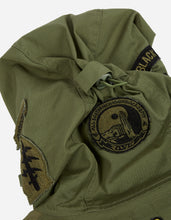 2015 Multi-Patch Panelwork Poncho · Cotton Sateen/Poplin Olive OG-107F/Colour