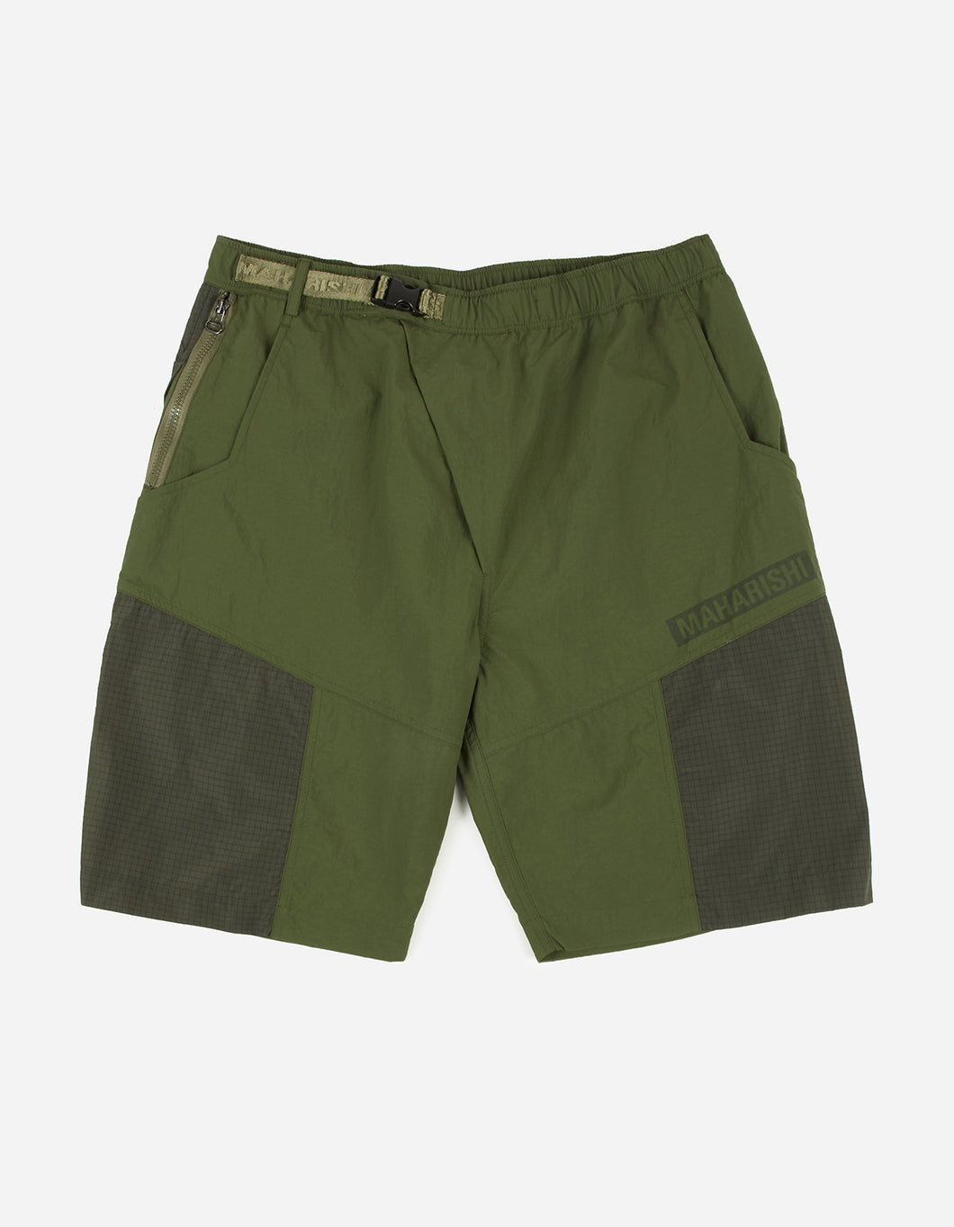 2030 Utility 2.0 Tech Track Shorts · Recycled Nylon 120 Olive OG-107