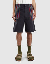 2056 Boro Yard Mil Shorts · Powerloom Cotton Stripes/Black BLK-108FF