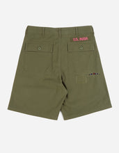 2056 Boro Yard Mil Shorts · Powerloom Cotton Stripes/Olive OG-107FF