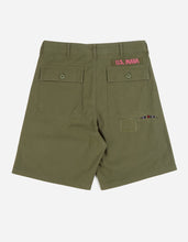 2056 Boro Yard Mil Shorts · Powerloom Cotton Stripes/Olive OG-107FF
