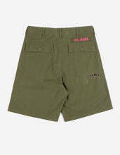2056 Boro Yard Mil Shorts · Powerloom Cotton Stripes/Olive OG-107FF