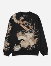 2059 Phoenix Embroidered Crew Sweat · Organic Sweat 450 Black
