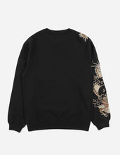 2059 Phoenix Embroidered Crew Sweat · Organic Sweat 450 Black