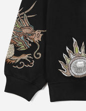 2059 Phoenix Embroidered Crew Sweat · Organic Sweat 450 Black