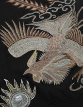 2059 Phoenix Embroidered Crew Sweat · Organic Sweat 450 Black