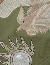 2059 Phoenix Embroidered Crew Sweat · Organic Sweat 450 Olive OG-107F