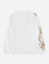 2059 Phoenix Embroidered Crew Sweat · Organic Sweat 450 White
