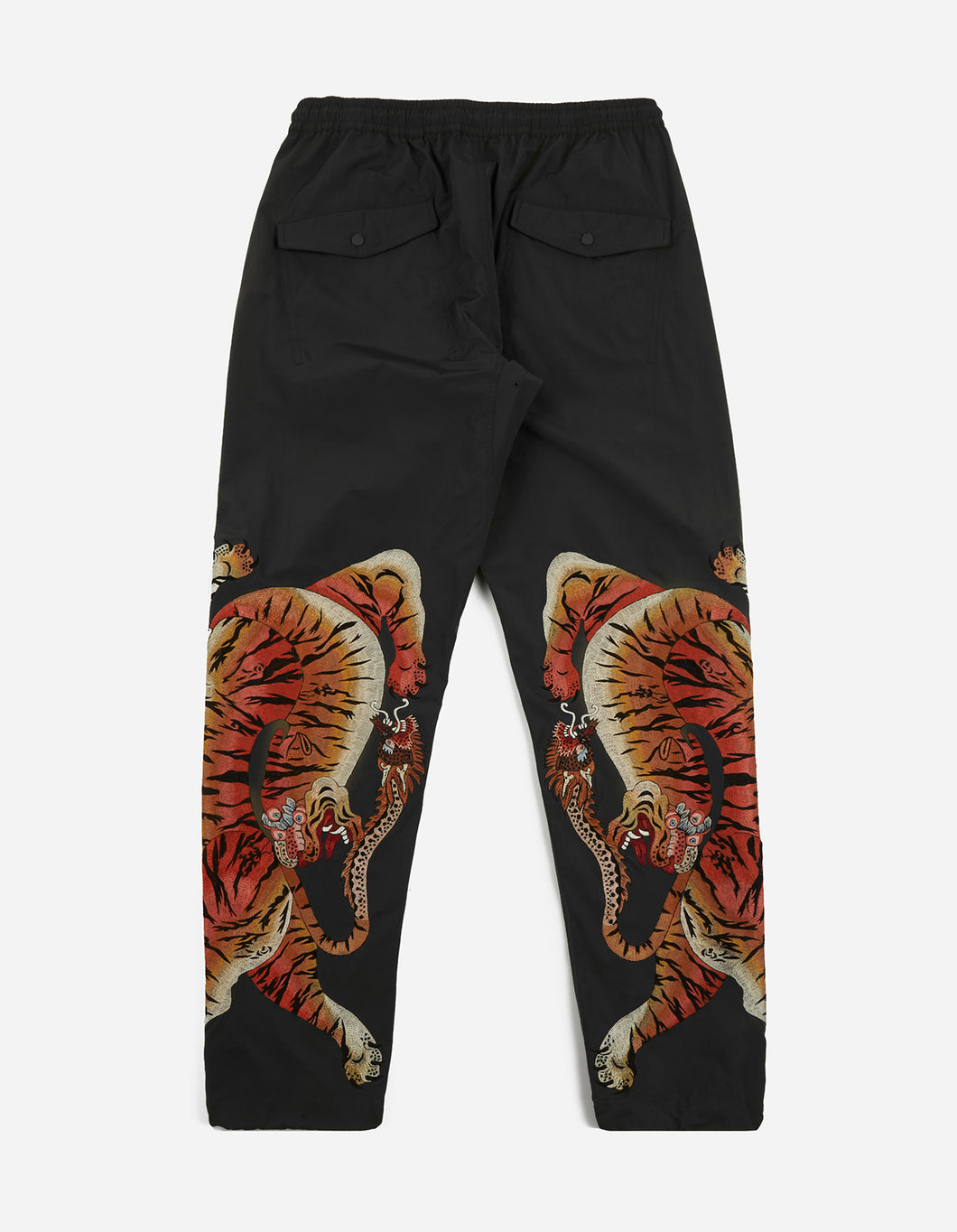 2061 Heart Of Tigers Track Pants · Summer Polycotton Black