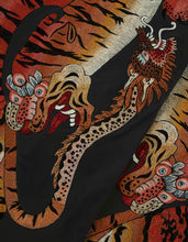 2061 Heart Of Tigers Track Pants · Summer Polycotton Black