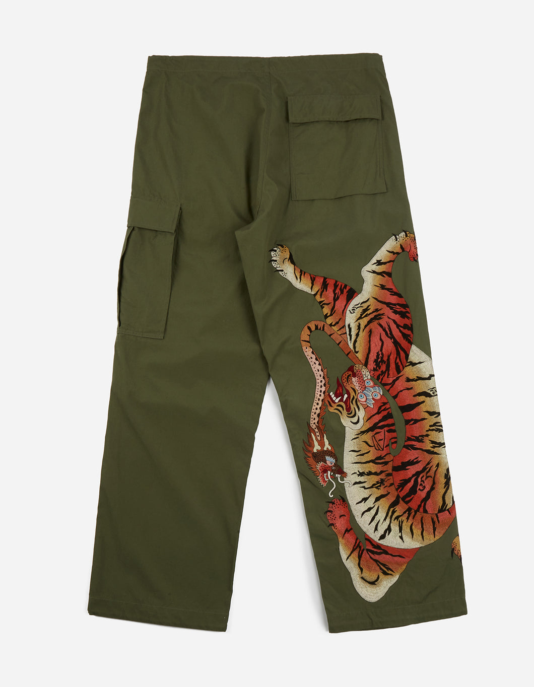 2064 Tibetan Tiger U.S. Cargo Snopants Loose Fit · Cotton Poplin 200 Olive OG-107F