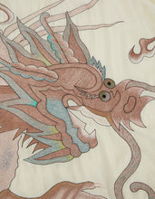 2071 Pearl Dragon Camp Summer Shirt · Japanese Cupro Twill Ecru