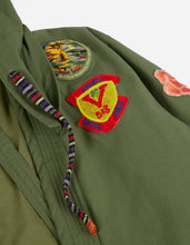 2076 Pearl Dragon U.S. Kimono Parka · Summer Mil Cotton Olive