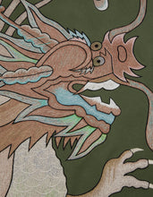 2076 Pearl Dragon U.S. Kimono Parka · Summer Mil Cotton Olive