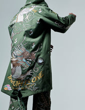 2076 Pearl Dragon U.S. Kimono Parka · Summer Mil Cotton Olive