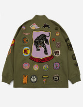 2093 Explorer Patch Sweat Kimono · Organic Sweat 450 Olive/Colour