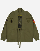 2093 Explorer Patch Sweat Kimono · Organic Sweat 450 Olive/Colour