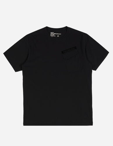2126 Maharishi Pocket T-Shirt · Organic Jersey 180 Black