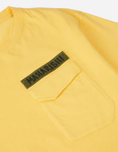 2126 Maharishi Pocket T-Shirt · Organic Jersey 180 Yellow