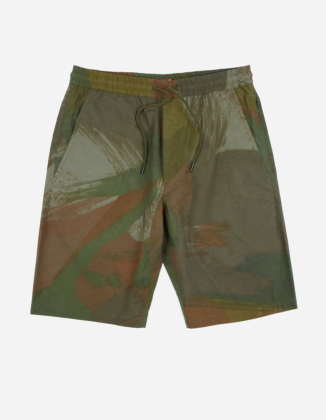 2129 Camo Track Shorts · Cotton Poplin 170 Jungle