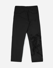 2153  Tibetan Tiger Embroidered Original Snopants · Straight Fit · Summer Polycotton Black