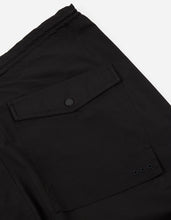 2154 Music Script Embroidered Original Snopants · Straight Fit · Summer Polycotton Black