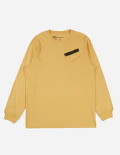 2156 Maharishi Nametape T-Shirt · Organic Jersey 190 Yellow