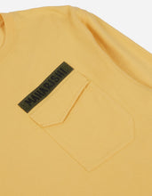 2156 Maharishi Nametape T-Shirt · Organic Jersey 190 Yellow