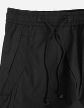 2157 Asym Trackpant · Summer Polycotton Black