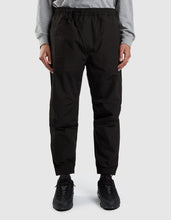 2157 Asym Trackpant · Summer Polycotton Black